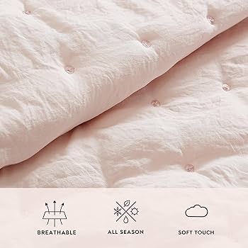 Amazon.com: Laura Ashley- Twin Quilt Set, Reversible Bedding Set